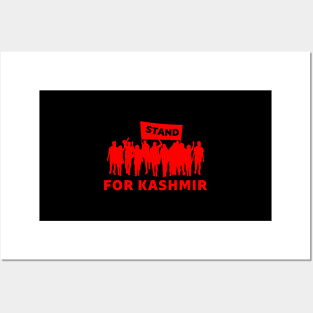 Stand For Kashmir And Fight For Its Freedom And Human Rights Posters and Art